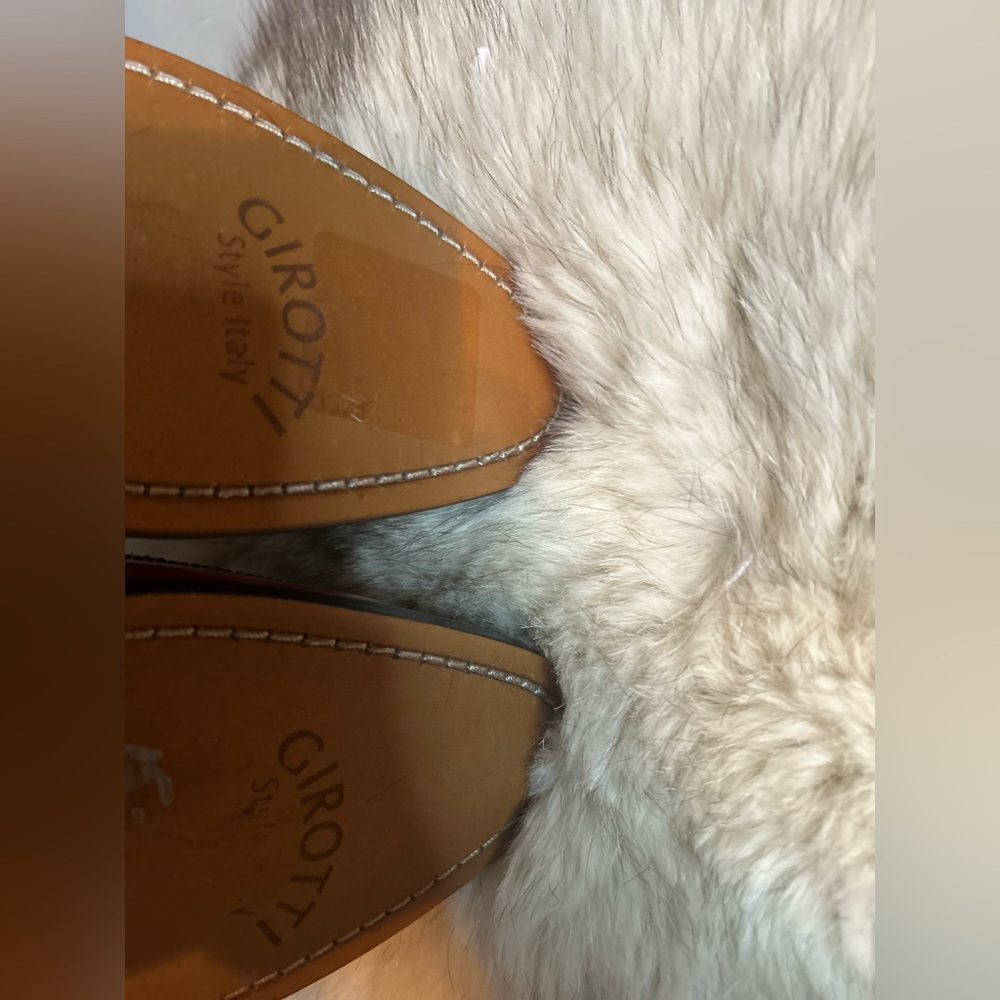 Handcrafted Girotti leather wingtip boots - Picture 6 of 14